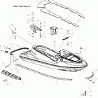 W045101CA/W045101IA VIRAGE I Hull and body - w045101ca / w045101ia