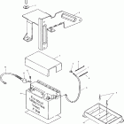 W045098CA GENESIS I Battery box - w045098ca / ia