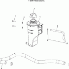 W045304CA MSX 110 Coolant bottle - w045304ca / ia / cb / ib / cc / i...
