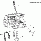 W045305CA MSX 150 Chain tensioner - w045305ca / ia / cb / ib / ie / ...
