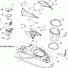 W045304CA MSX 110 Shroud and storage - w045304ca / ia / cb / ib / cc...
