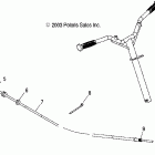 W045305CA MSX 150 Steering cable - w045305ca / ia / cb / ib / ie / c...