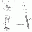 W045297DA/IA/IB FREEDOM Engine air intake / hull air inlet - w045297da / i...