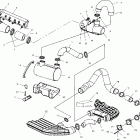 W035098CA/W035098IA GENESIS I Exhaust system - w035098ca / w035098ia