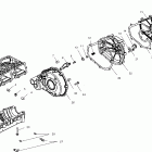 W025101C VIRAGE I Crankcase - w025101c / w025101d / w025101i