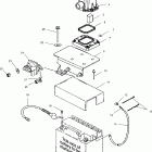 W025101C VIRAGE I Battery box - w025101c / w025101d / w025101i