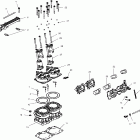 W025101C VIRAGE I Cylinder and manifold - w025101c / w025101d / w025...