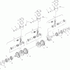 W015198D VIRAGE TXI Crankshaft and piston - w015198d