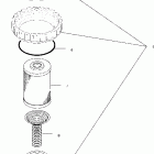W015197D VIRAGE Fuel / water separator - w015197d