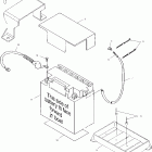 W015099D GENESIS Battery box - w015099d