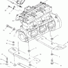 W014699D SLX Engine mounting - w014699d