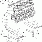 W015098I INT'L GENESIS I Engine mounting - w015098d