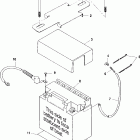 W015198D VIRAGE TXI Battery box - w015198d