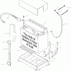 W014999D PRO 1200 Battery box - w014999d
