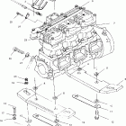 W014999D PRO 1200 Engine mounting - w014999d