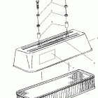 W015098I INT'L GENESIS I Air vent - w015098d