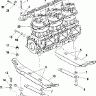 W015198D VIRAGE TXI Engine mounting - w015198d