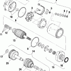 W014697D SLH Starting motor - w014697d