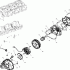 W005098D GENESIS FFI Crankcase - w005098i
