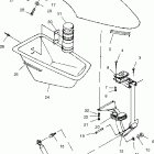 W004999D PRO 1200 Front storage compartment - w004999d