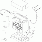 W004999D PRO 1200 Battery box - w004999d