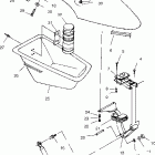 W004699D SLX Front storage compartment - w004699d