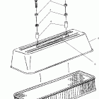 W005099D GENESIS Air vent - w005099d