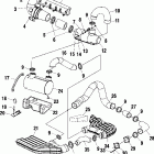 W005099D GENESIS Exhaust system - w005099d