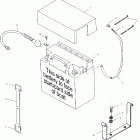 W004978D PRO 785 Battery box - w004978i
