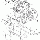 W005197I INT'L VIRAGE Engine mounting - w005197d