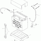 W004673D SLH Battery box - w004673d