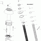 W005197I INT'L VIRAGE Engine air intake / hull air inlet - w005197d