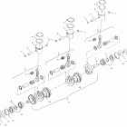 W005099D GENESIS Crankshaft and piston - w005099i