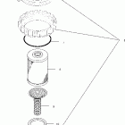 W005099D GENESIS Fuel / water separator - w005099i
