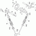 400 4x4 Auto Распредвал и клапана
