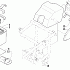 500 FIS Auto Storage box and battery assembly