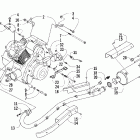 400 FIS Man Двигатель и глушитель