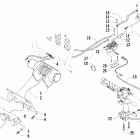 400 FIS Auto Winch assembly (le)