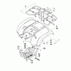 650 H1 LE Задняя панель кузова