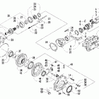 650 FIS Twin Передний редуктор