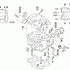 500 TRV Auto Головка цилиндров