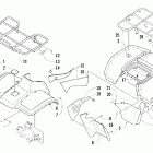 250 Body panel assembly