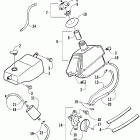 90 Gas tank and oil tank assemblies
