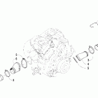 500 TRV Auto Корпус и патрубки охлаждения