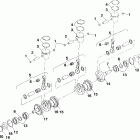B994590 SLTX Crankshaft and piston - i994590