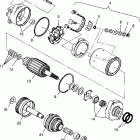 B984978 SLX PRO 785 Starting motor - b984978