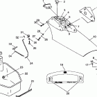 I984573 INTL SLTH Front storage compartment - b984573