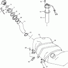 B984978 SLX PRO 785 Fuel tank - b984978