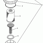 B984978 SLX PRO 785 Fuel / water separator - i984978
