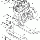 I984573 INTL SLTH Engine mounting - b984573